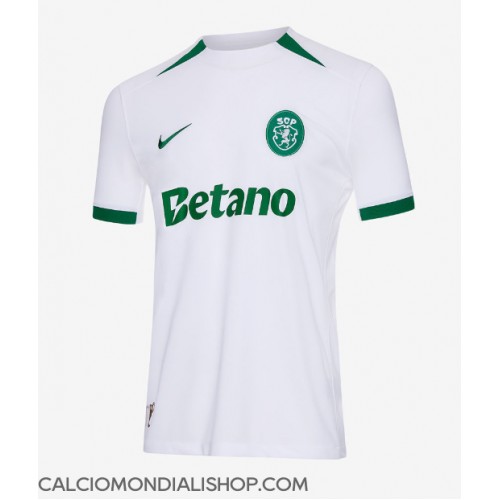 Maglie da calcio Sporting CP Seconda Maglia 2024-25 Manica Corta